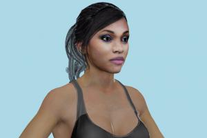Eden Girl Detroit, DBH, Become-Human, female, girl, woman, people, xna, characters, animated